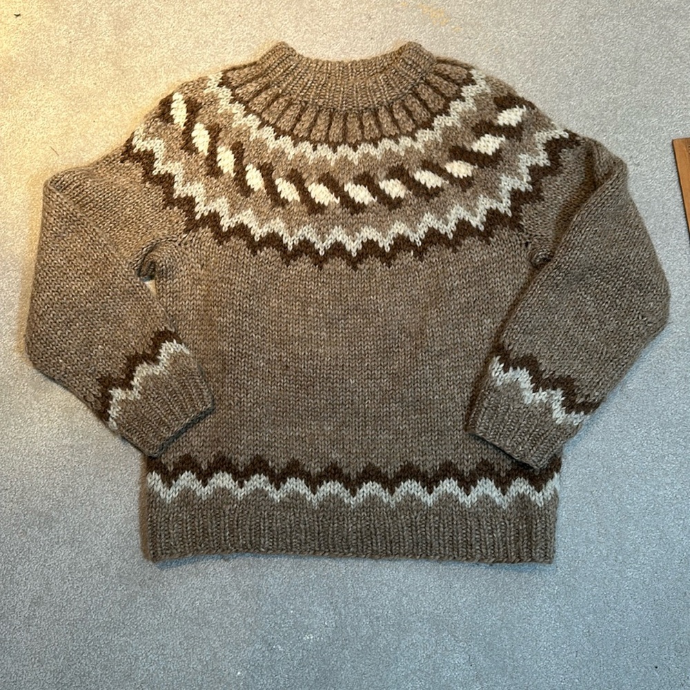 Men’s Vintage 80s Hilda Ltd Wool Sweater sz M